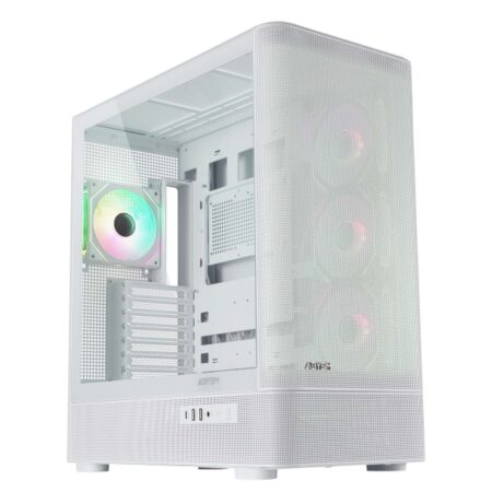 Abysm Danube Sava H500 II Caja PC Gamer ARGB Blanca