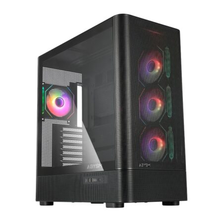 Abysm Danube Sava H500 II Caja PC Gamer ARGB Negra