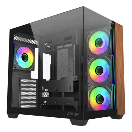 Abysm Danube Sava Nature 285B Caja PC Gamer Madera ARGB