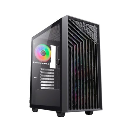 Coolbox GA300 GridLine Caja PC Gamer 5 Ventiladores ARGB