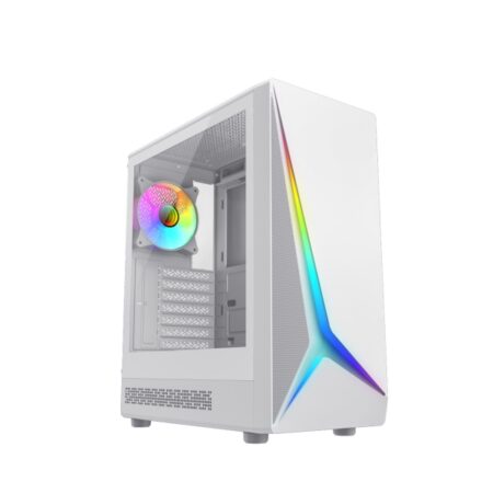 Coolbox GA450 StarLight Caja PC Gamer ARGB Blanca