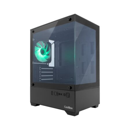 Coolbox GM200 Vision Lite Caja PC Gamer ARGB Negra