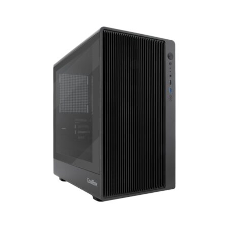 Coolbox GM350 Darkface Caja PC mATX Cristal Ahumado