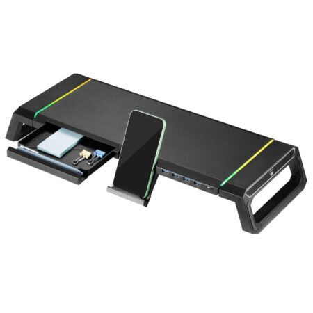Ewent EW1268 Elevador de Monitor RGB con Hub USB 3.0