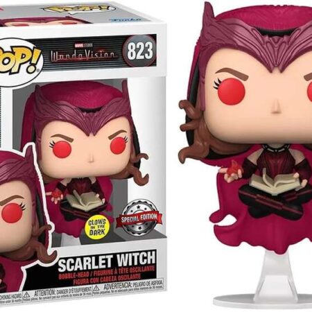 Funko Pop Scarlet Witch Glows Dark WandaVision 9cm