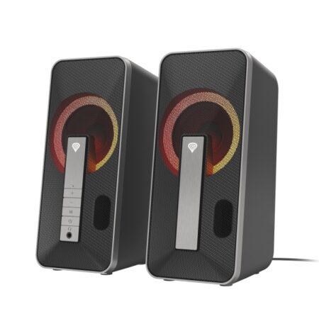Genesis Helium 100BT: altavoces 2.0 con RGB para gaming