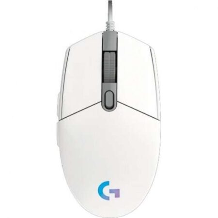 Logitech G203 Lightsync Ratón Gaming RGB Blanco 8000 DPI