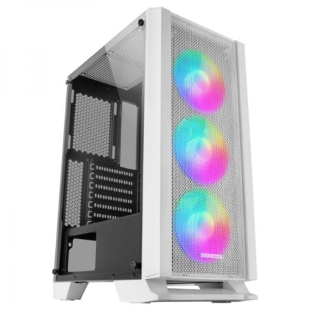 Mars Gaming MC-C Semitorre Gaming FRGB Cristal Templado