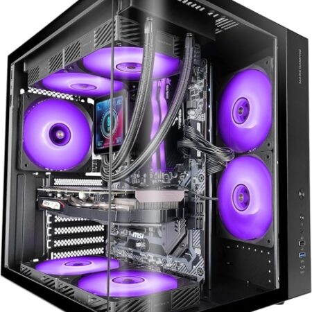 Mars Gaming MC-CURV Caja PC ATX Cristal Curvo Continuo