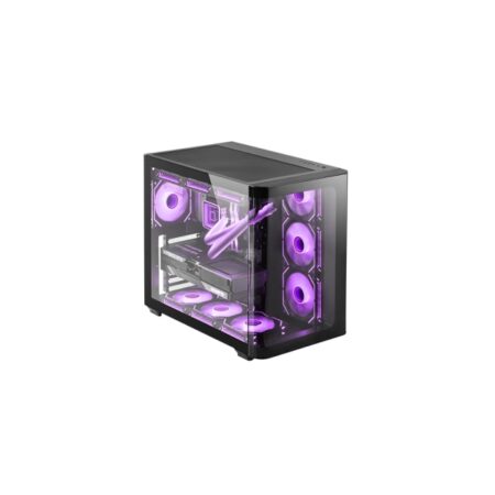 Mars Gaming MC-FUSION Caja PC ATX Cristal Curvo 10 Vent.
