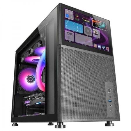 Mars Gaming MC-LCD Caja PC Gaming Pantalla LCD 8 Pulgadas