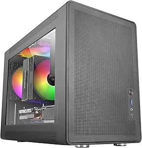 Mars Gaming MC-XPS Minitorre Compacta FRGB Cristal