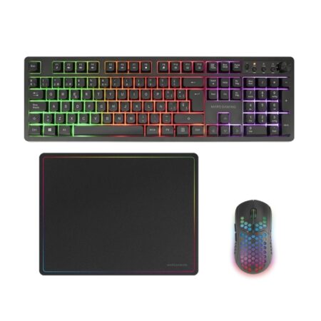 Mars Gaming MCPWX Combo Inalámbrico 3en1 Teclado ES y Ratón