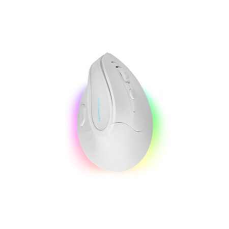 Mars Gaming MM-SK Ratón Vertical Inalámbrico Blanco