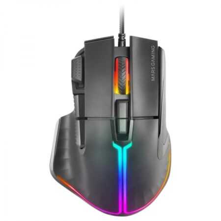 Mars Gaming MM-XT Ratón Gaming RGB 12800 DPI PC y Consolas