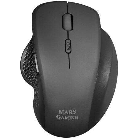 Mars Gaming MMWERGO Ratón Inalámbrico Ergonómico Negro