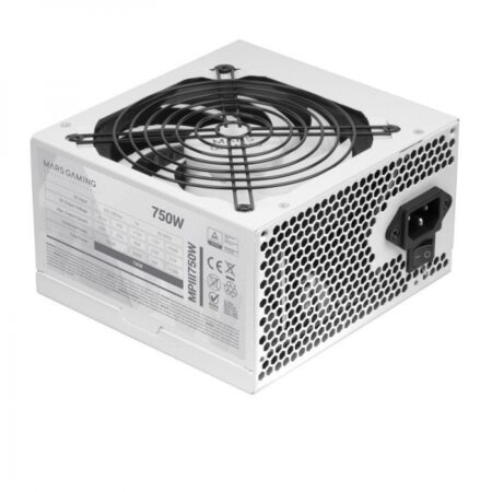 Mars Gaming MPIII750 Fuente de Alimentación 750W Blanco