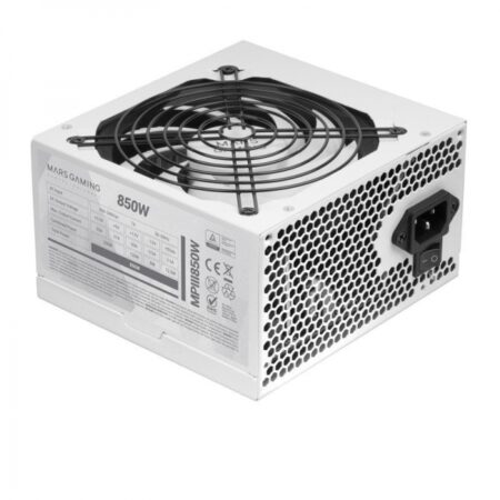 Mars Gaming MPIII850 Fuente de Alimentación 850W Blanco
