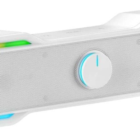 Mars Gaming MSBX Barra de Sonido Bluetooth RGB 10W Blanco