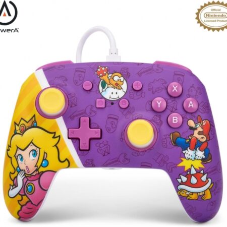 PowerA Mando con Cable Switch Princess Peach