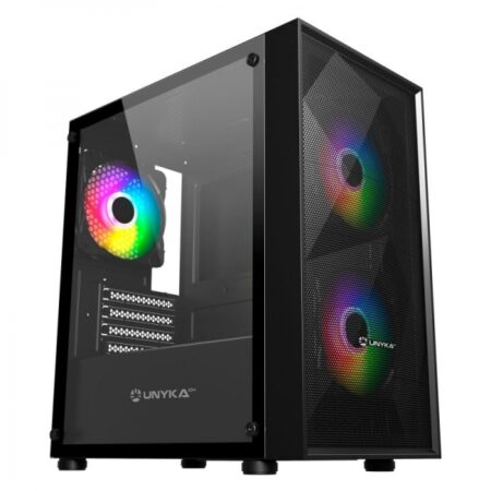 Unykach MIR B200 Caja Micro-ATX de Entrada ARGB